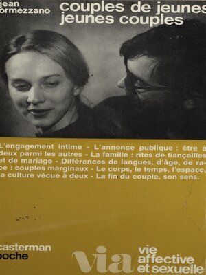 cover image of Couples de jeunes, jeunes couples